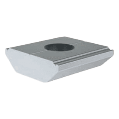 Tuerca para Riel / Compatible 5 mm y 8 mm / Aluminio Anodizado / Diseño Ergonómico EPLNM222 EPCOM POWERLINE
