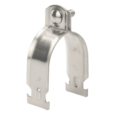 Abrazadera Strut / Acero Inoxidable 304 / 2" (50.8 mm) / Tubo 60 mm / Incluye Tornillo M8 / ISO 9001:2015 STRUT-STRAP2 SYSCOM TOWERS