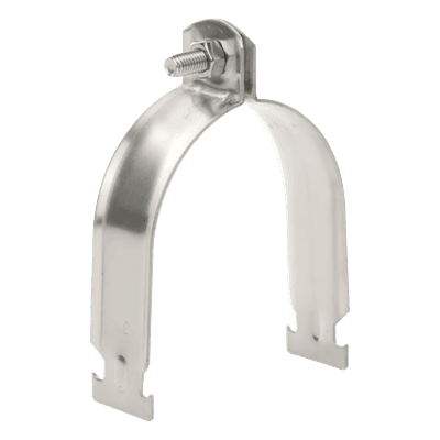Abrazadera Tipo Strut / Acero Inoxidable 304 / 3" (76.2 mm) / Tubos hasta 88.5 mm / Unicanal STRUT-STRAP3 SYSCOM TOWERS