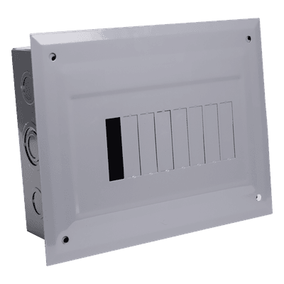 Centro de Carga Empotrado / 8 Polos / 100 A / 1 Fase 3 Hilos / 120/240 V AC / 10 kA / 50/60 Hz C2Q08E CHINT