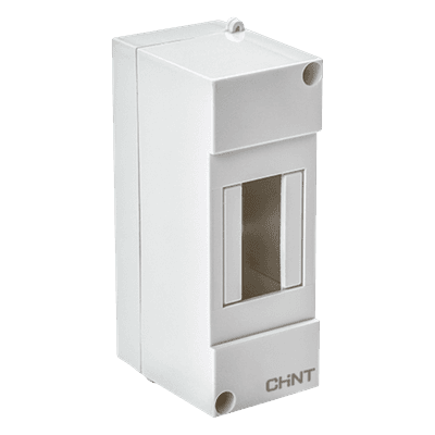 Caja de Distribución / IP20 / 2 Módulos / Montaje Sobreponer / Riel DIN / IK08 / -25°C a +45°C CD20S02 CHINT