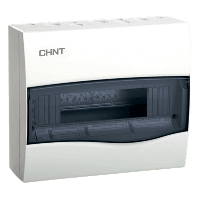Caja de Distribución para Sobreponer / IP40 / 12 Módulos / IK08 / Halógeno Libre / -25°C a +40°C