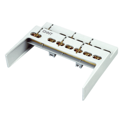 Soporte con Barra de Conexión / 4 Módulos / 4+2 Entradas / IP40 / 40A / 6kA / 400V CA