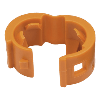 Kit de Clips de Identificación / 25 piezas / Diámetro 4.7-7.8 mm (0.19-0.31 in) / -10°C a 60°C / Naranja PCBANDOR-Q PANDUIT
