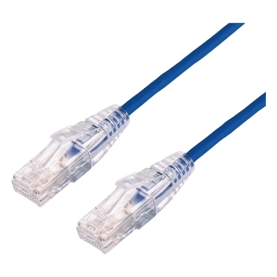 Cable de Parcheo Slim UTP Cat6A / 3 m (9.84 ft) / 28 AWG / Azul LP-UT6A-300-BU28 LINKEDPRO BY EPCOM