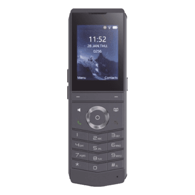 Teléfono IP Wi-Fi Portátil / Wi-Fi 6 Dual Banda / IP67 / Bluetooth 5.0 / Batería 1900 mAh / Pantalla 2.4'' W611W FANVIL