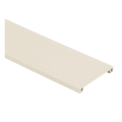 Cubierta para canaleta / PVC rígido UL94V-0 / 70.1 x 9.1 mm / 6 pies (1800 mm) / Blanco mate T70CIW6 PANDUIT