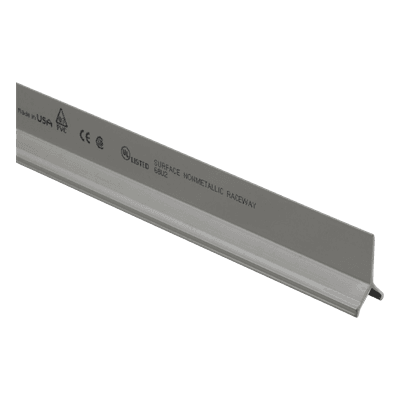 Divisor para uso con canaletas T70, Material PVC Rígido, 2.4 m de Largo, Color Gris Internacional T70DW6 PANDUIT