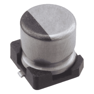 Capacitor Electrolítico SMD / 1 µF / 50 V / Tolerancia ±20% / 4 x 5.8 mm / AEC-Q200 / RoHS 493-9454-1-ND SYSCOM
