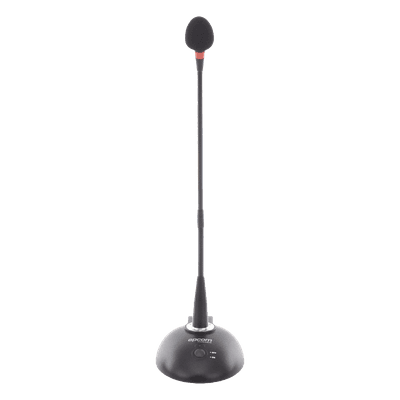 Micrófono de Escritorio Cuello de Ganso / Condensador Cardioide / Phantom +48V / Salida XLR Balanceada / Cable 8 m (26.2 ft) EP-338 EPCOM PROAUDIO