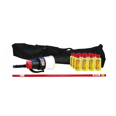 Kit de Prueba de Detectores de Humo / Extensión 1.2 m (3.9 ft) / Dispensador 4" / 12 Latas M8 / Altura Máxima 3 m (9.8 ft) SOLO-810-KIT SDI