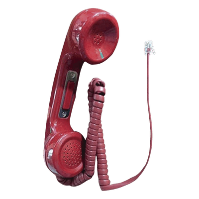 Auricular Telefónico para Bomberos / Push-to-Talk Integrado / Conexión Supervisada / Montaje en Chasis CA-2 / Compatible DVC-EM TELH-1 NOTIFIER