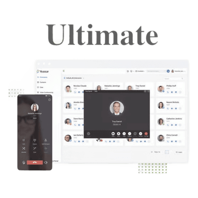 Extensión anual PBX cloud / Ultimate Edition / 500 min grabación / 5 dispositivos por extensión / FXO/FXS / CRM+SBC integrados YCM-CLOUDUL-EXT YEASTAR
