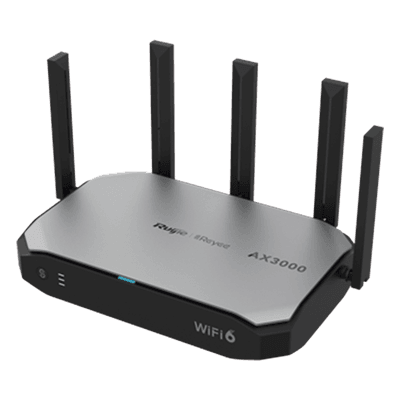 Router Wi-Fi 6 / Dual Band / 4x WAN Balanceado / Mesh / 180 Clientes / 1.2 Gbps / 5 Antenas 5 dBi RG-EG105GW-X RUIJIE