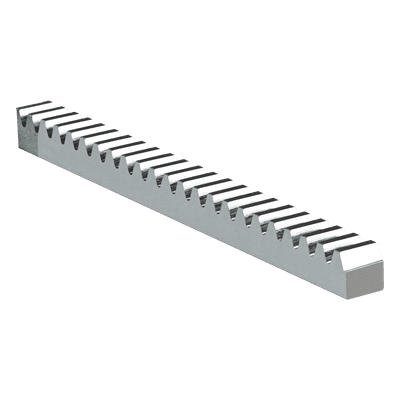 Cremallera de Acero / 2 m (6.6 ft) de Longitud / Módulo 4 / Carga 3000 kgf / Sección 22 x 22 mm / Galvanizado Electrolítico 1140-0510-001 COMUNELLO