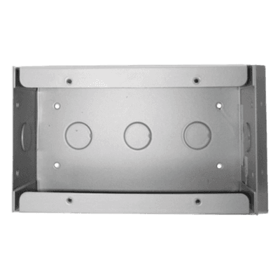 Caja de Montaje en Superficie / 3 Gangs / Para Anunciadores Remotos de 80 Caracteres / Profundidad 2.75 pulgadas (7 cm) SBB3 FIRE-LITE