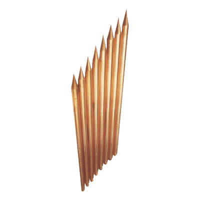 Varilla de Acero con Recubrimiento de Cobre / Diámetro 3/4" / 1.5 m (4.9 ft) de Largo / AISI 1018 TG-VAR-1534 TOTAL GROUND