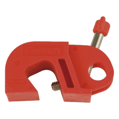 Bloqueo de interruptor termomagnético / Tipo enchufable / Sin herramientas / Nylon 33% fibra de vidrio / 0.46' [11.68 mm] altura / -40°F a 250°F PSL-CBNT PANDUIT