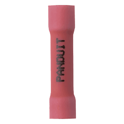 Conector de Empalme a Tope / 18-22 AWG / 600V / Vinilo Aislado / Rojo / Paquete 50 pzas ESV18BX-L PANDUIT