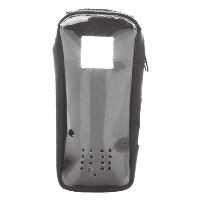 Funda de Piel Reforzada / Frente Transparente / Serie Satelital IC-SAT100 / Protección Integral FSMIC-SAT SYSCOM