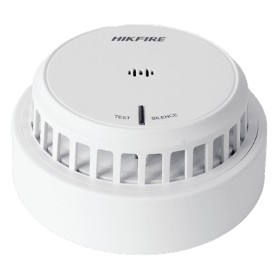Detector de Humo Óptico / Alarma 85 dB a 3 m (9.8 ft) / Autónomo sin Panel / Baterías AA 3 Años / Certificación EN14604 / 100 mm Compacto