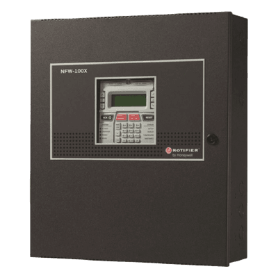 Panel Direccionable de Detección de Incendio / 198 Dispositivos / Comunicador IP y POTS / 4 Circuitos NAC / LCD 80 Caracteres / UL 864 10ª Edición NFW-100X NOTIFIER