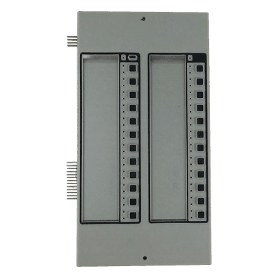 Módulo Anunciador de Control / 24 Puntos / LED Tricolor Programable / Comunicación EIA-485 hasta 1,828.8 m (6,000 ft) / Sonda Piezoeléctrica / Compatible Serie ONYX ACM-24AT NOTIFIER