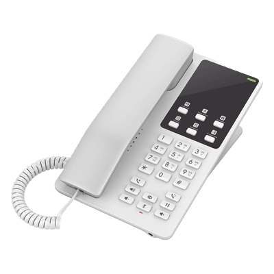 Teléfono IP Hotelero / 2 Líneas SIP / Códec Opus / Wi-Fi Doble Banda / Gestión en la Nube / USB-C GHP620 GRANDSTREAM