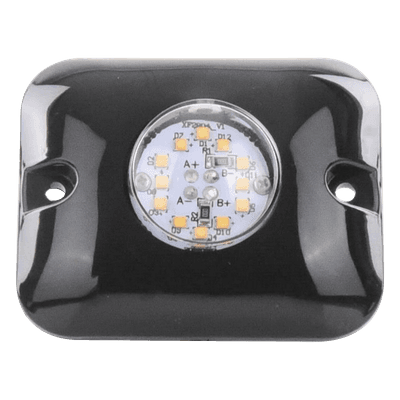 Luz Oculta LED / 12 LED Gen III / Rojo-Azul / 10-24 VCC / 1A / 3.2x1.8 cm / 12 Modos Flash / Wig Wag
