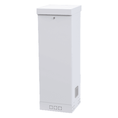 Gabinete de Piso para Rack / 31 Unidades / Carga 700 kg / IP53 / Profundidad de Trabajo 460 mm / Doble Puerta con Chapa