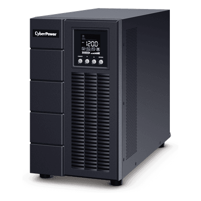 UPS Online Doble Conversión / 3000 VA / 2700 W / Factor de Potencia 0.9 / Onda Senoidal Pura / Torre / 5 Tomas NEMA / SNMP Remoto OLS3000A CYBERPOWER