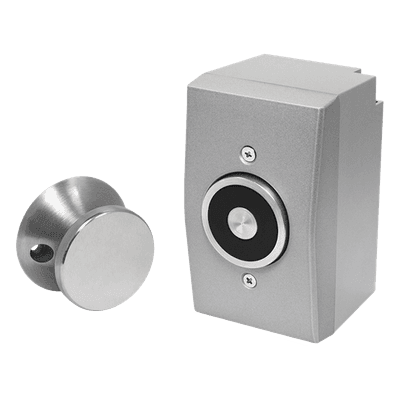 Retenedor de Puerta Electromagnético / Montaje Superficial / 33 lbs / 3 Voltajes / Sin Magnetismo Residual / Interior DH-151SQ ENFORCER SECOLARM