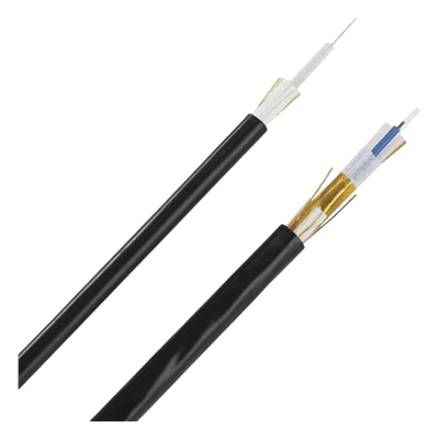 Cable de Fibra Óptica / 48 Hilos / Multimodo OM3 50/125 / Interior/Exterior / Loose Tube 250μm / OFNR Riser / Dieléctrico / 2 pies marcas