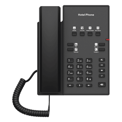 Teléfono IP / 8 Teclas Programables / Audio HD / PoE / 2 Cuentas SIP / Montaje Pared o Escritorio H1 FANVIL