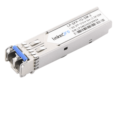 Transceptor Óptico SFP / 1.25 Gbps / Monomodo 1310 nm / Alcance 40 km (131233.6 ft) / LC/UPC Dúplex / DDM / 1000BASE-EX LP-SFP-1G-SM-40 LINKEDPRO BY EPCOM