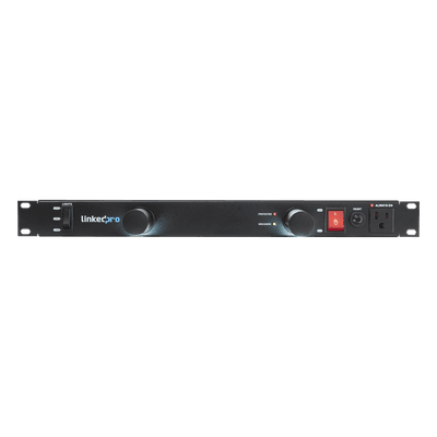 PDU para Rack / 11 Salidas NEMA 5-15R / 15 Amp / 120 Vca / Montaje Horizontal 1U / 19 in / LED de Protección LP-PDU-11LED LINKEDPRO BY EPCOM