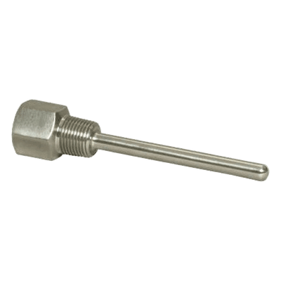 Termopozo de inmersión / 6 pulgadas (152 mm) / Para sensor C7041D2001/U / Conexión roscada / Serie Honeywell 2000 50001774-001/U HONEYWELL BMS