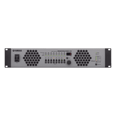 Amplificador de Audio Multicanal / 8 Canales / 280W @ 8Ω / 250W @ 100V / Dante / Clase D / Alta y Baja Impedancia Simultánea XMV8280-D YAMAHA