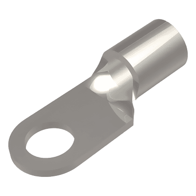Terminal de Anillo / Ojillo 3/8" (10 mm) / Calibre 2/0 AWG / 600 V / Cobre Estañado / 49 mm HUB-YAD-26M-10E-38 HUBBELL BURNDY