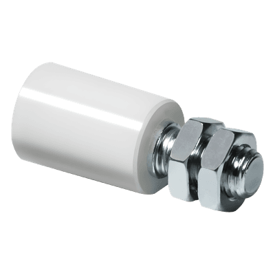 Rodillo de Nylon / Cuerpo Acero Galvanizado / Ø25 mm / 0.13 kg / M14 / 2.5 in 1130-1005-001 COMUNELLO