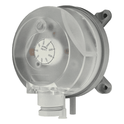 Interruptor de presión diferencial / Rango 0.20-2.00 in W.C. / SPDT 1.5 A @ 250 Vac / Prensaestopa / Kit instalador ADPS-03-2-N-C HONEYWELL BMS