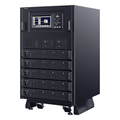 UPS Modular Trifásico / 40 kVA / 40 kW / 208/220 Vca L-L / 4 Min Autonomía / Doble Conversión Online / Módulo + Banco de Baterías SM040K100P4M CYBERPOWER
