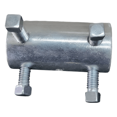 Cople / Unión para Tubo / Puertas de Garage / Gran Tamaño / Acabado Anticorrosión