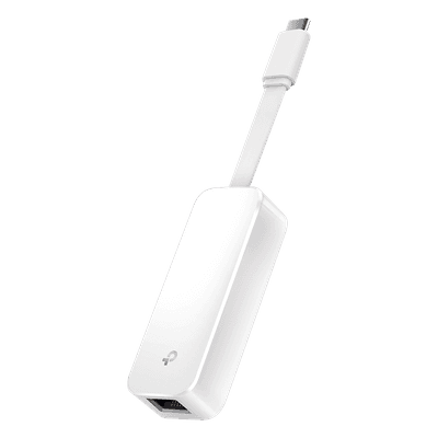 Adaptador de red / Ethernet RJ45 10/100/1000Mbps / USB-C / Cable plegable / RTL8153 / 71x26x16.2 mm UE300C TP-LINK
