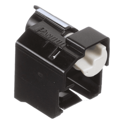 Kit de Dispositivos Anti-Desconexión RJ45 / 10 Unidades / Diseño Compacto / 13.9 mm x 19.05 mm (0.55' x 0.75') / Color Negro