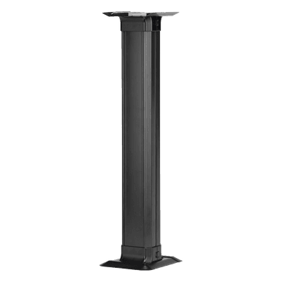 Accesorio de Conexión a Mesa / Canaleta de Piso 4 Vías / PVC Rígido / Carga 907 kg / Área 45.11 in² / ADA / Negro AFR4TBLGBL PANDUIT