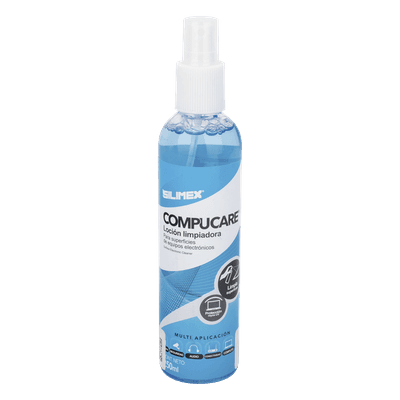 Loción Limpiadora / Electrónica y Herramientas / 250 ml / No Tóxica / Biodegradable COMPUCARE SILIMEX