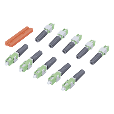 Conector Mecánico SC/APC / Monomodo 3 mm / Pre-pulido / Reterminable 5x / IL ≤0.4 dB / RL ≥55 dB / -40 a 85 °C SCAPCMCS10 TEMPO