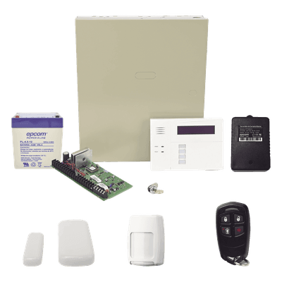 Kit de Alarma Inalámbrico / Panel 48 Zonas / Receptor RF Integrado / Alcance 60 m (196.9 ft) / Teclado 6160RF / Compatible Total Connect VISTA48RFMINI/6160RF HONEYWELL HOME RESIDEO