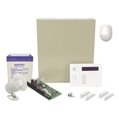 Panel de Alarma / 8 Zonas Cableadas / 40 Zonas Inalámbricas / Teclado Alfanumérico con Receptor RF / Sirena 15 W / Batería 12V 4.5Ah VISTA48WIRES/6160RF HONEYWELL HOME RESIDEO